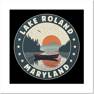 Lake Roland Maryland Sunset Posters and Art